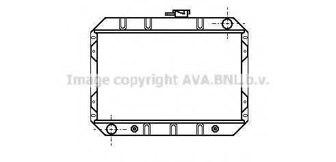 PRASCO FD2221 Radiator, engine cooling